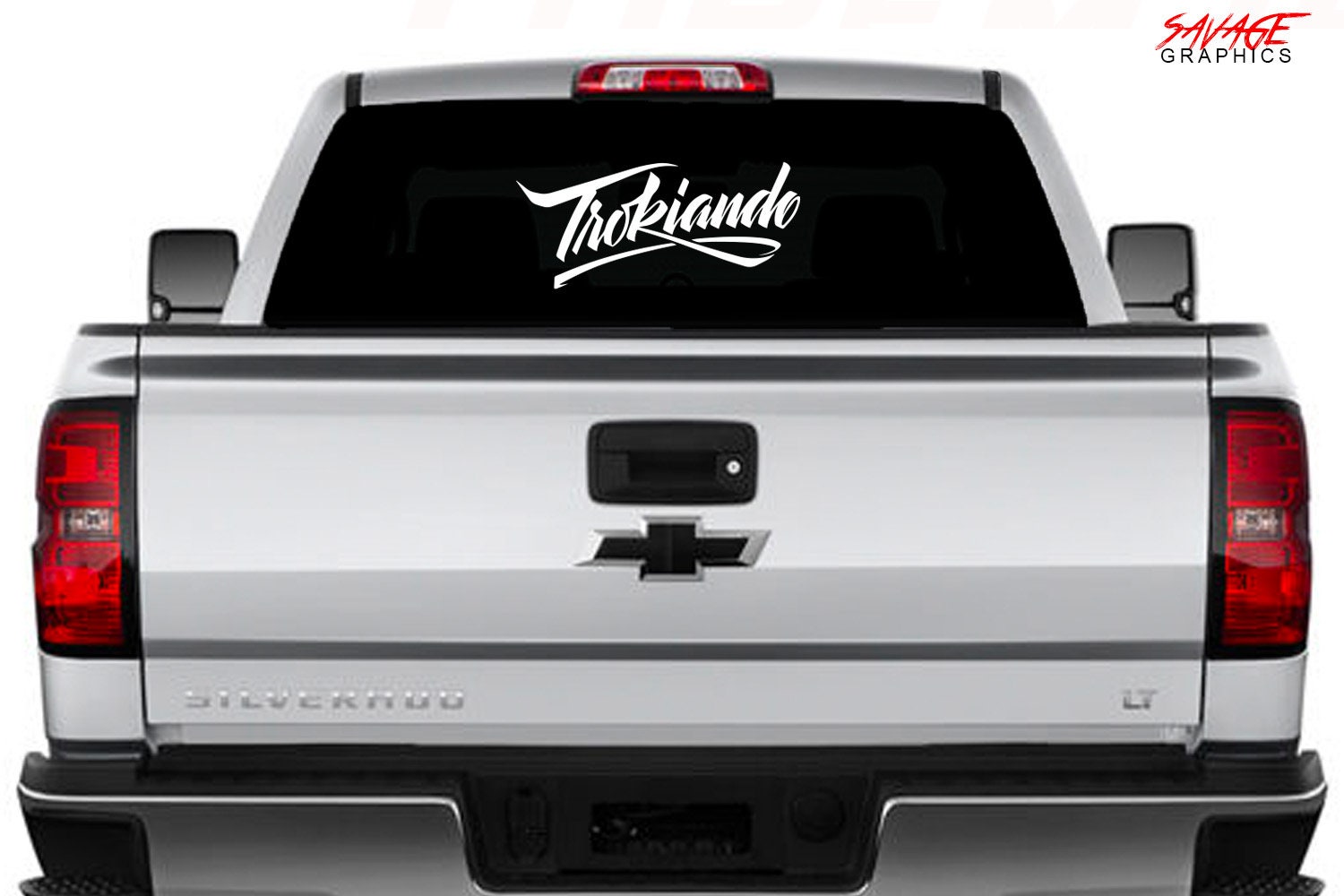Trokiando Truck Vinyl Decal Ram Silverado Ford F-150 Chevy