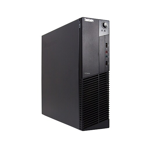 Lenovo M81 Refurbished Small Form Factor Desktop Computer, Core i5-2400 3.1Ghz, 4GB Memory, 250GB HDD