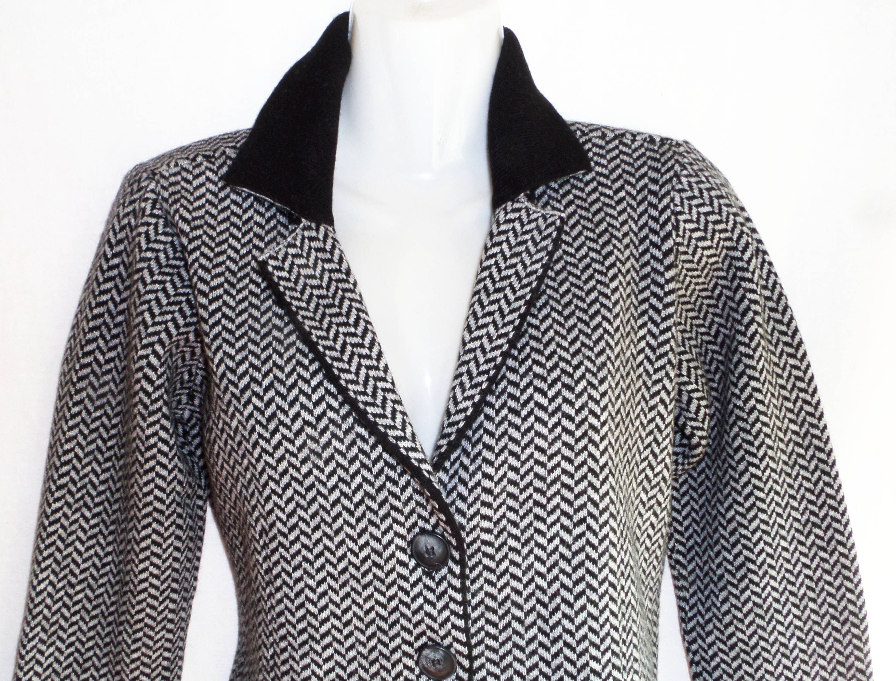 Dalle Piane Italia, Cashmere Blend Women's Long Sl.knit Sweater Jacket, S