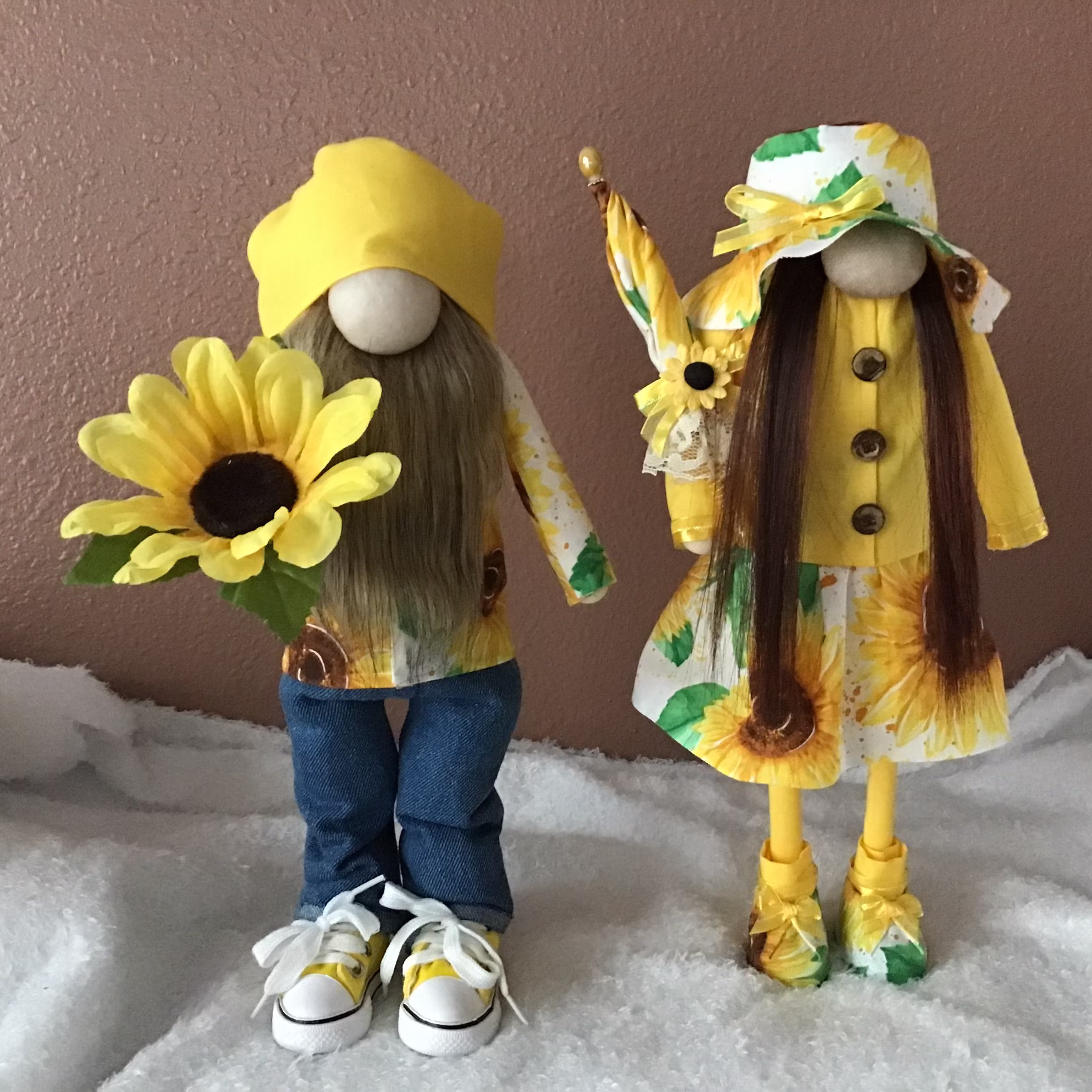 Sun Parasol, Spring Gnome, Gnomes, Umbrella Gnome, Flow Gnome, Mom Gnome, Girl Gnome, Sister Gnome, Friend Gnome, Sunflower Gnome, Gnome, Parasol