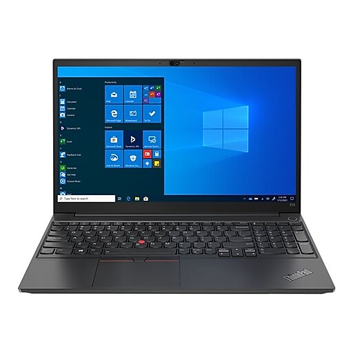 Lenovo ThinkPad E15 Gen 3 20YG 15.6" Laptop, AMD Ryzen 5, 8GB Memory, 256GB SSD, Windows 10 Pro (20YG003DUS)