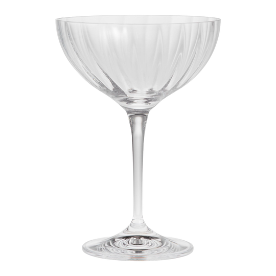 Kate Optic Coupe Glasses Set of 6 by World Market