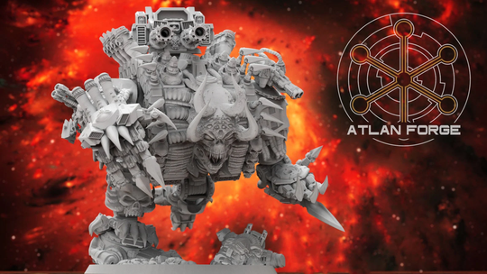 Hades Demon Dreadnaught By Atlan Forge