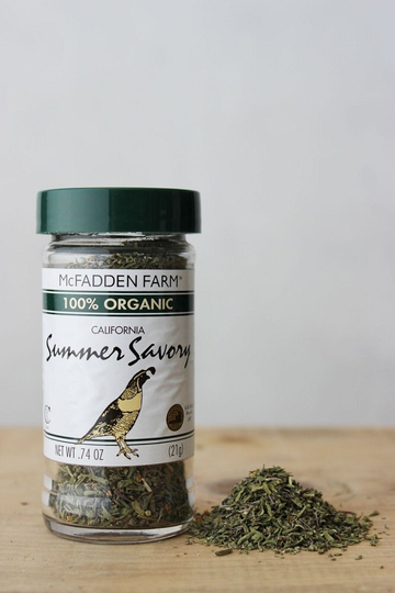 Organic Summer Savory Herbs