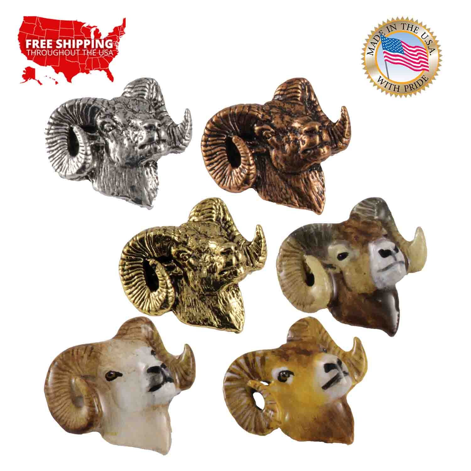 Creative Pewter Designs Bighorn Sheep Lapel Pin Or Magnet M026