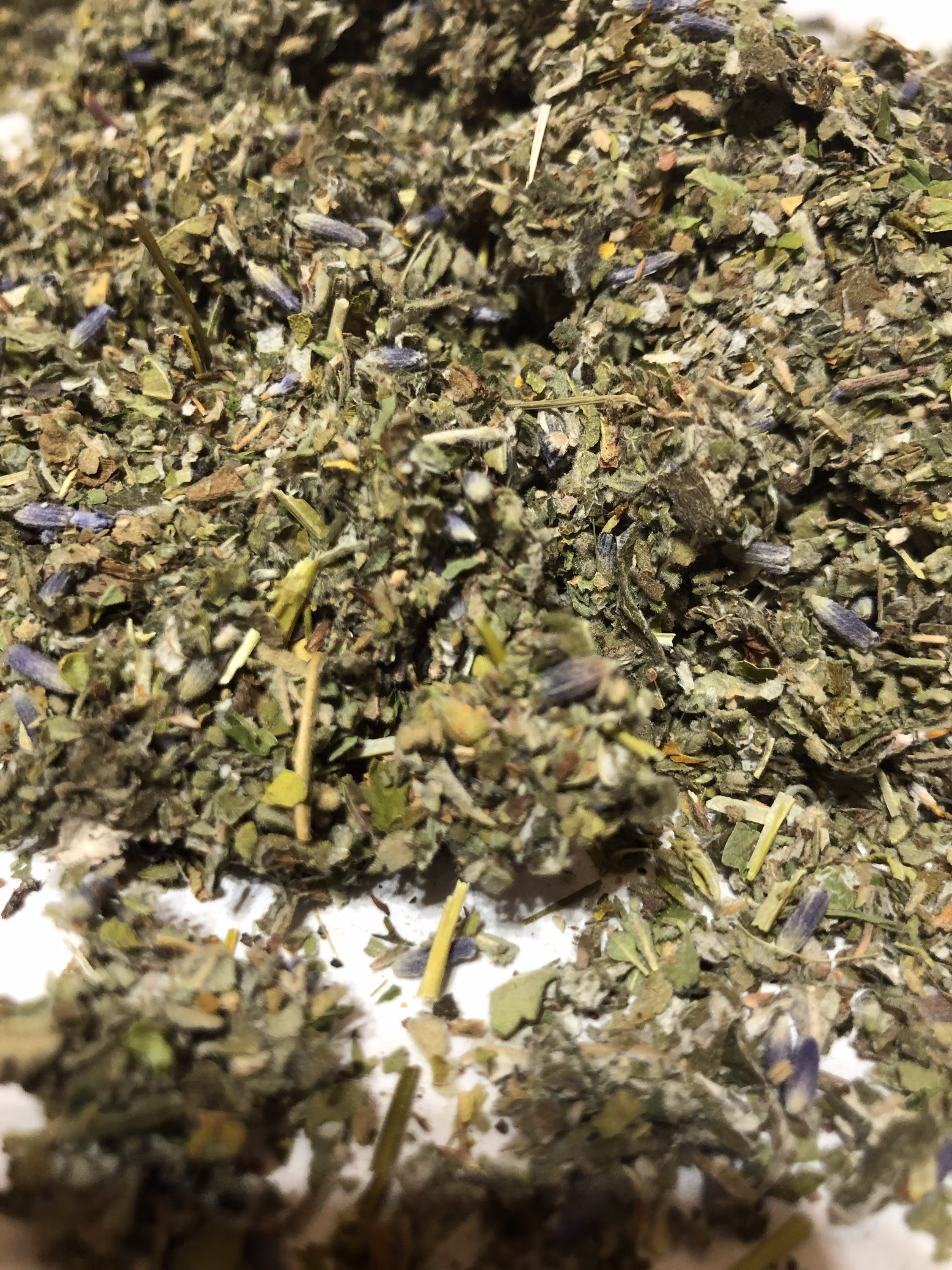 No.62 Herbal Blend Mix Oregano Lavender Raspberry Damiana Mullein Marshmallow Skullcap Leaf Organic Natural - Spice Discounters