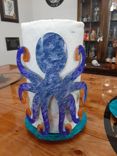 Octopus Paper Towel Holder