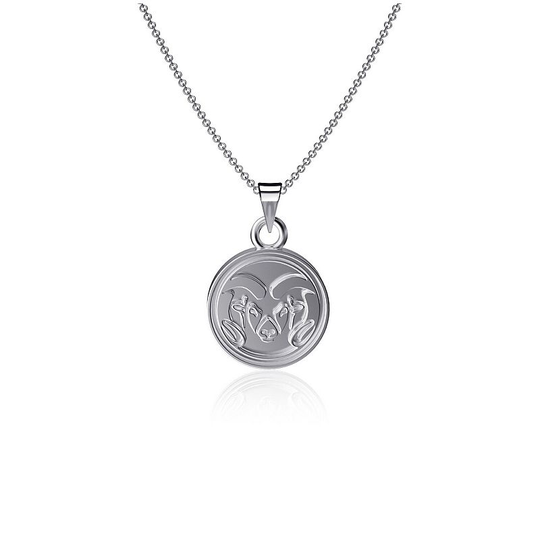 Women's Dayna Designs Colorado State Rams Pendant Necklace, Multicolor