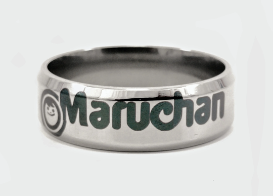 Ramen Ring(Ring Only - Engraved Stainless Steel Personalized Gift Friendship Birthday Anniversary Unique Memory Keepsake