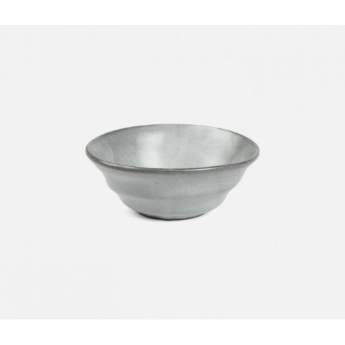 Blue Pheasant Marcus Cement Glaze Cereal/Ice Cream Bowl, Pack Of 4