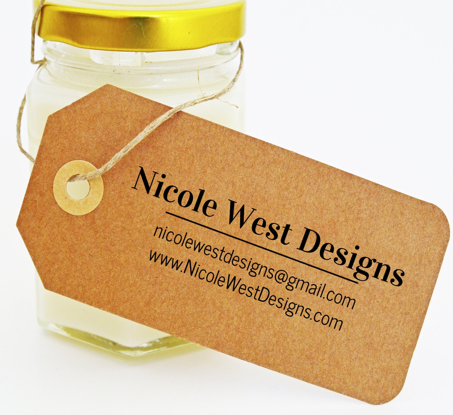 Hang Tag Stamp - Business For Your Handmade Items Self Inking Stamp