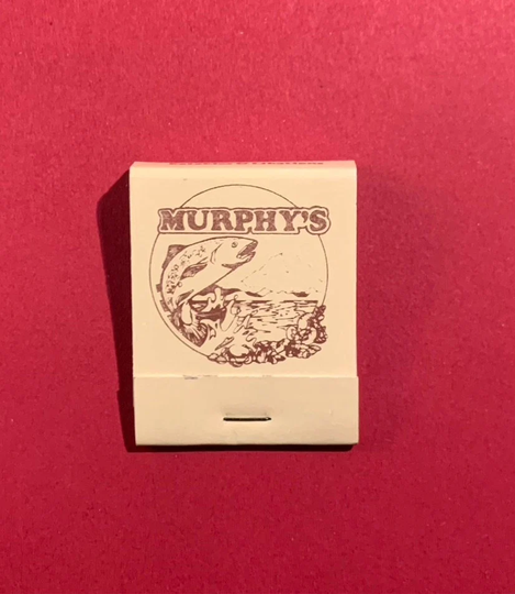 Vintage Matchbook, Murphys, Seafood, Steakhouse, Restaurant, Tacoma, Washington, Idaho, with 20 Match Sticks, Free Ship in Usa