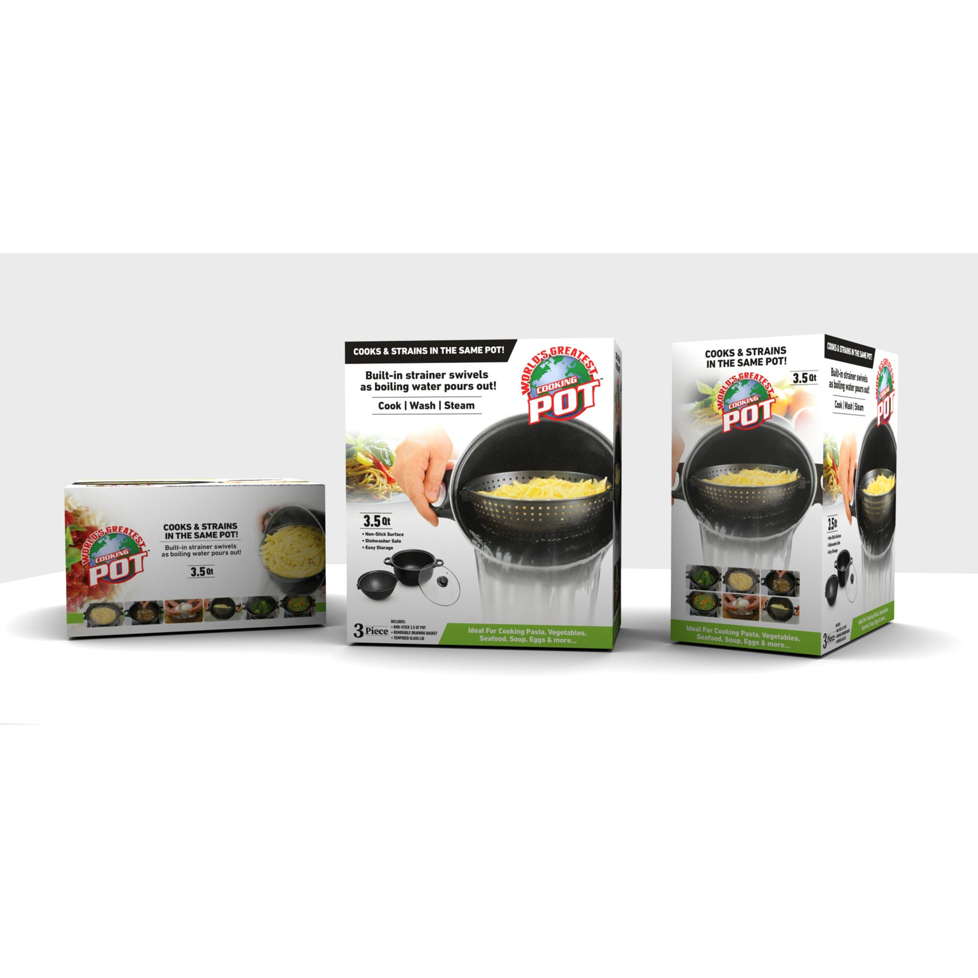 As Seen On TV World's Greatest Cooking Pot - 3.5 Qt