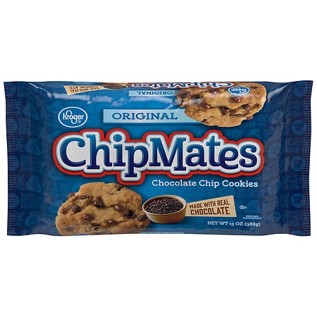 Kroger ChipMates Original Chocolate Chip Cookies - 13.0 oz
