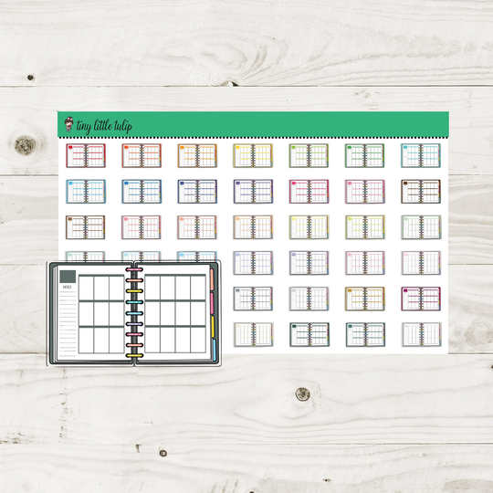 Planner Stickers Open Hp