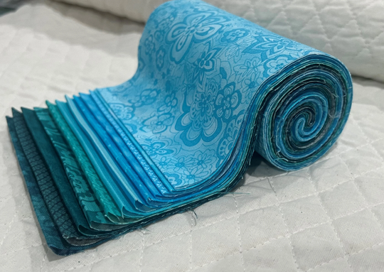 Jam Roll Wide Jelly Charm Tonal Blender Fabrics 100% Cotton For Quilting 5" Inch Strips