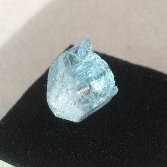Mt Antero Aquamarine Terminated Specimen. Colorado Blue Beryl. Cab Grade Aquamarine. Blue Star Claim
