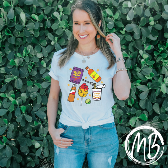 Spicy Snacks Tee | Toddler Youth Adult