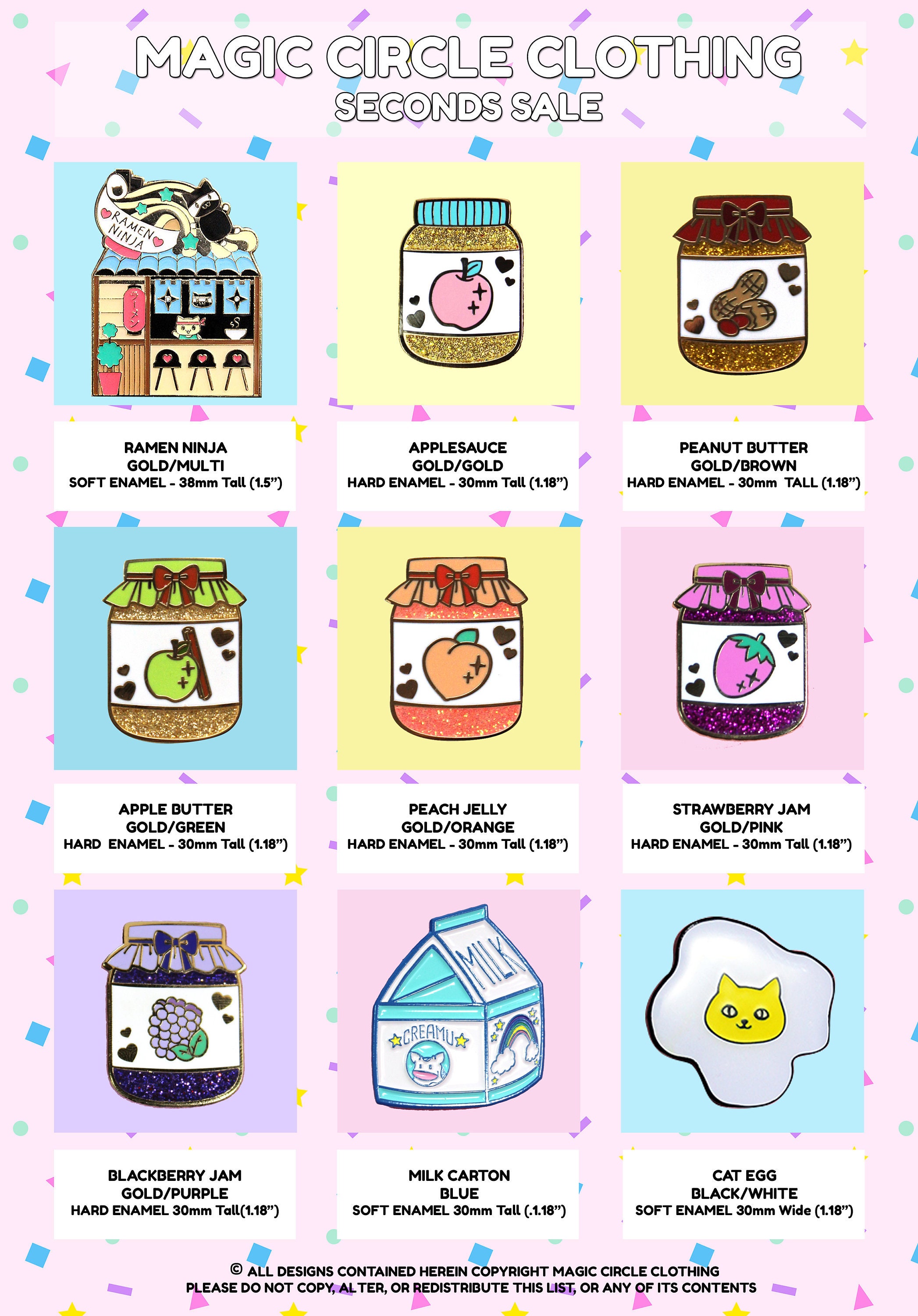 Seconds Sale - Food & Nerdy Stuff Video Games Anime Jam Jelly Ramen Onigiri