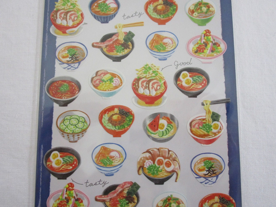 Mind Wave Ramen Noodle Udon Sticker Sheet Planner Journal Agenda Calendar Gift Cooking Kitchen Craft Scrapbook Organizer Chef Food Favorite