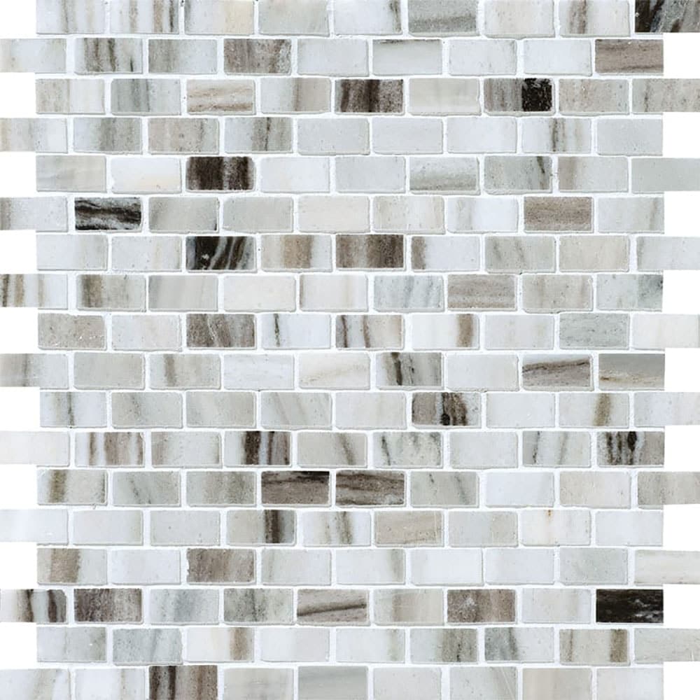 Marble Systems Skyline Honed 6-Pack Verona Blend 12-in x 12-in Honed Natural Stone Marble Scale Patterned Floor and Wall Tile | 100586