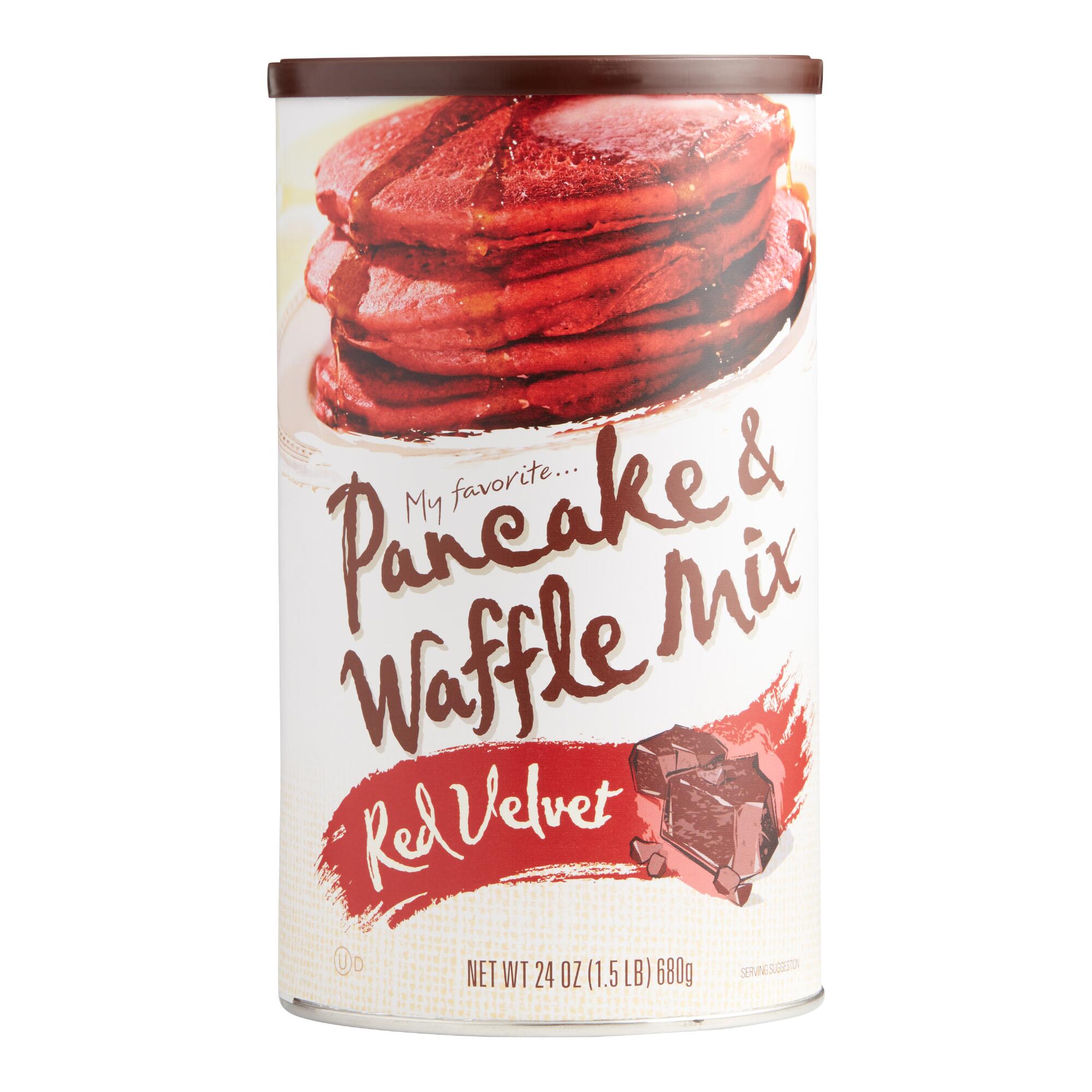 My Favorite Red Velvet Pancake And Waffle Mix by World Market