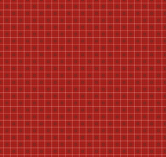 Bee Plaids Cider Barn Red By Lori Holt For Riley Blake, 1/2 Yard - Cut Continuously, C12031-Barnred