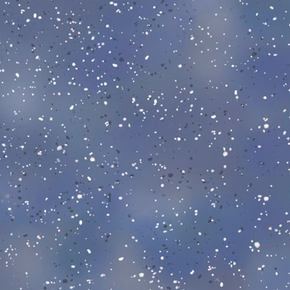 Arctic Dreams Speckled Blender Blue - Carol Cavalaris For Quilting Treasures 28833-W 100% Cotton Cut Continuously Digital Print