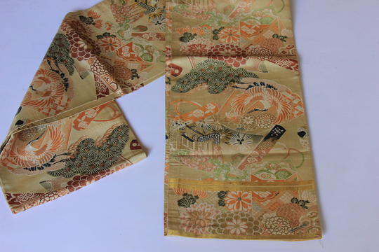 Japanese Vintage Obi. 160" X 12 1/2" Excellent Condition