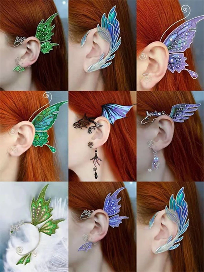 Enchanted Wing Ear Wrap Fairy Wrap, Single Wraps