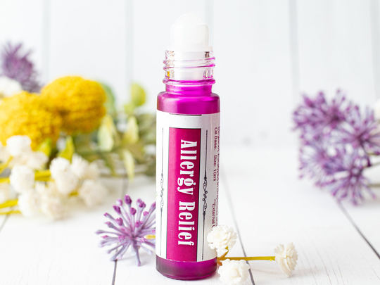 Allergy Relief Roller Blend, Essential Oil Roll On, Spring Summer Seasonal Holistic Wellness Self Care, Vegan, Made in Usa