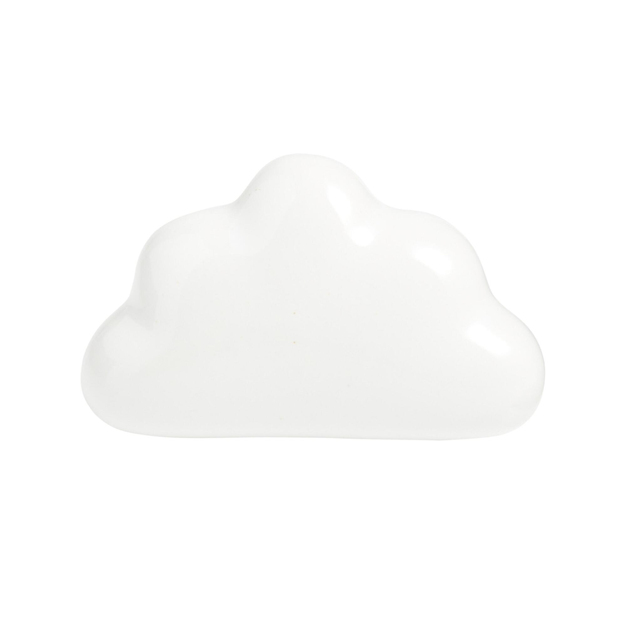 White Ceramic Cloud Knobs 4 Pack by World Market