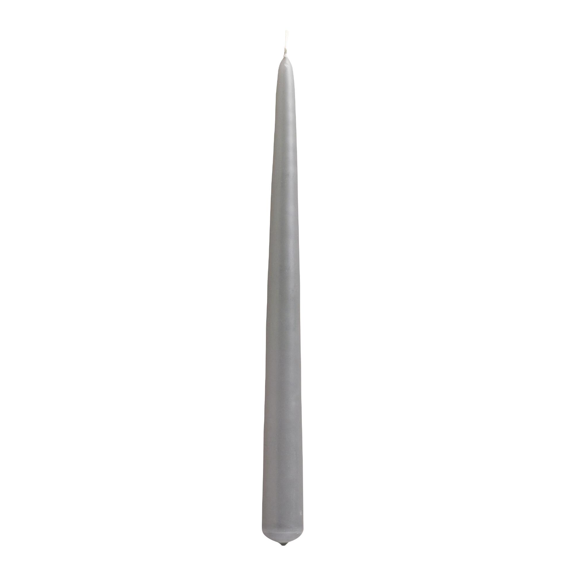 Gray Taper Candles 2 Pack by World Market