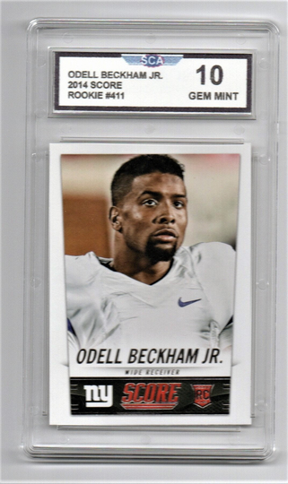 Odell Beckham 2014 Score Rookie Card La Rams