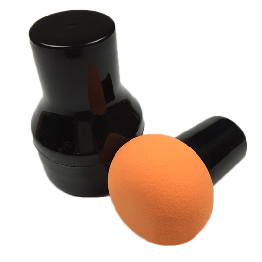 Tousimaii Mushroom Head Shape Blender Foundation Contour Base Powder Puff Makeup Tool - orange