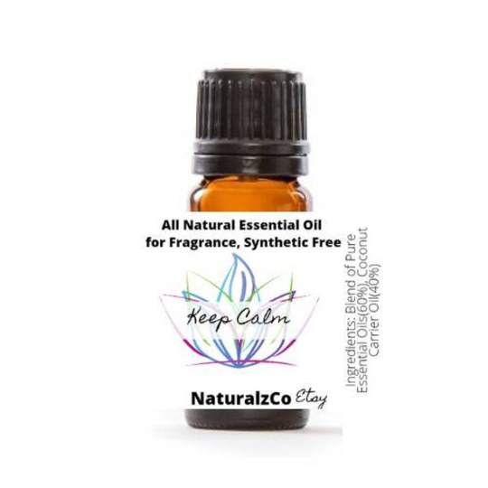 Keep Calm | Spa Scent Fragrance Oil Essential Blend All Natural Aroma For 10 Ml