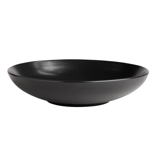 Black Trilogy Shallow Bowl Set Of 4 - Stoneware by World Market