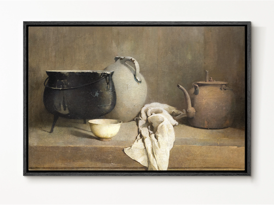 Easysuger Vintage Rustic Kitchen Wall Art, Framed Farmhouse Large Gallery Minimalist Art Ready To Hang | With Hanging Kit
