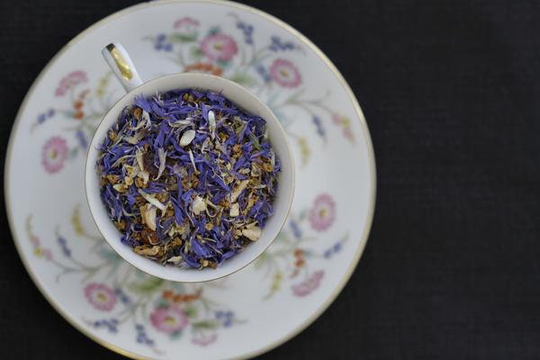 Bioluminescence Blend | Sea-Inspired Tisane With Lemon Peel, Blue Cornflower, Elder Flower, Osmanthus, & Rose Hip