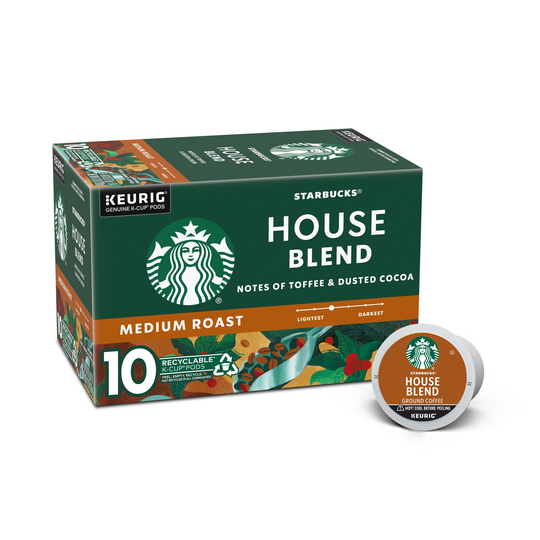 Starbucks K-Cups - House Blend, 10 ct
