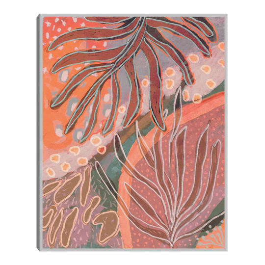 Underwater Magic by Alisa Galitsyna Framed Canvas Wall Art: Multi by World Market