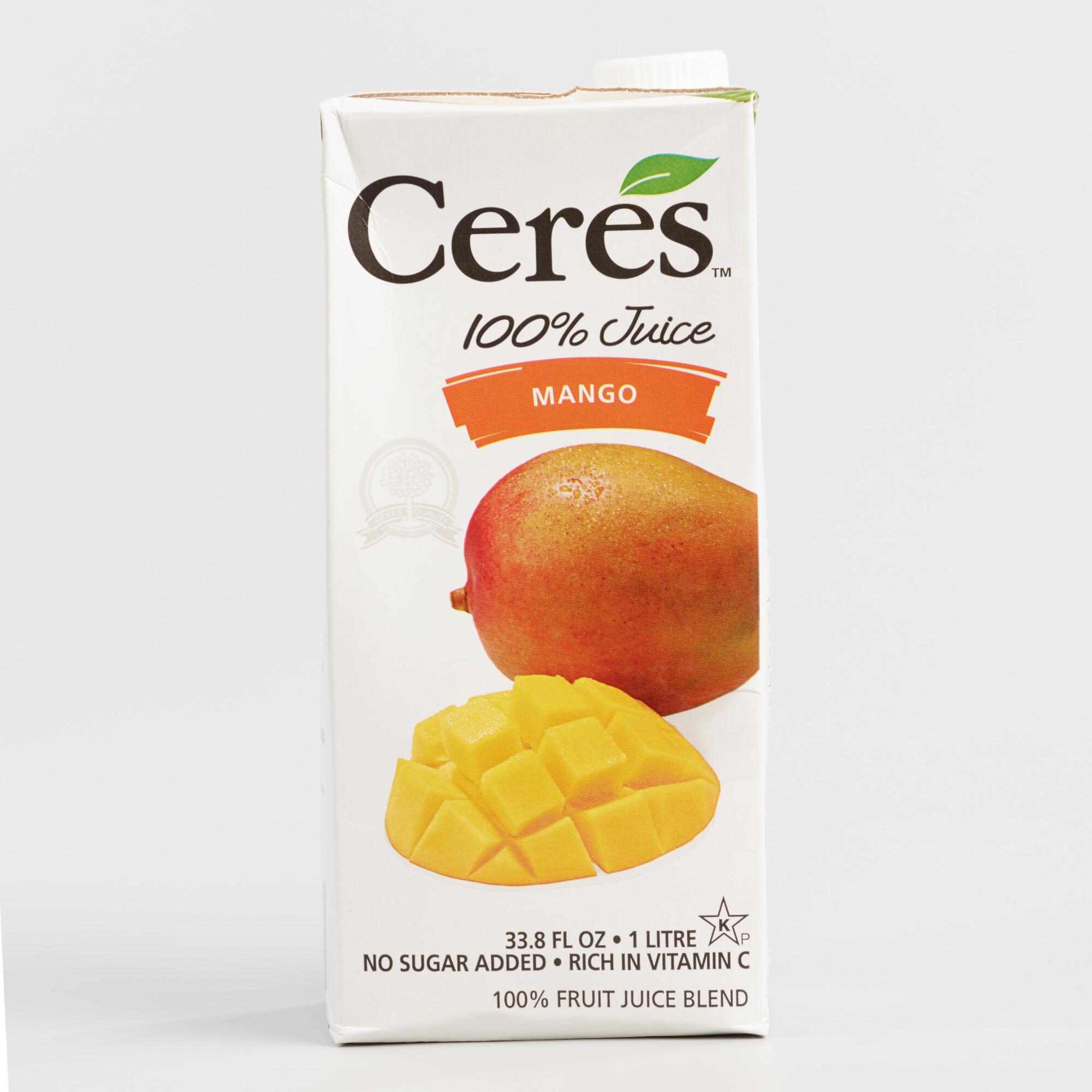 Ceres Mango Fruit Juice Set Of 12 by World Market