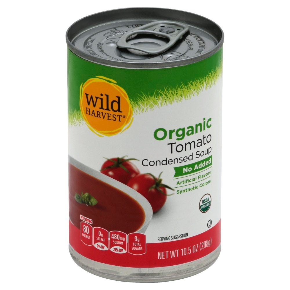 Wild Harvest Tomato Soup - 10.5 oz