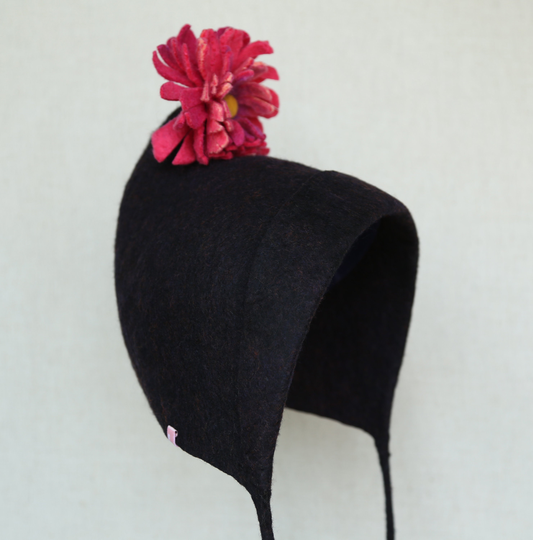 Wool Wet Felt Made Earth Wizard High Hat Halloween Gift Creative Fall & Winter Handmade