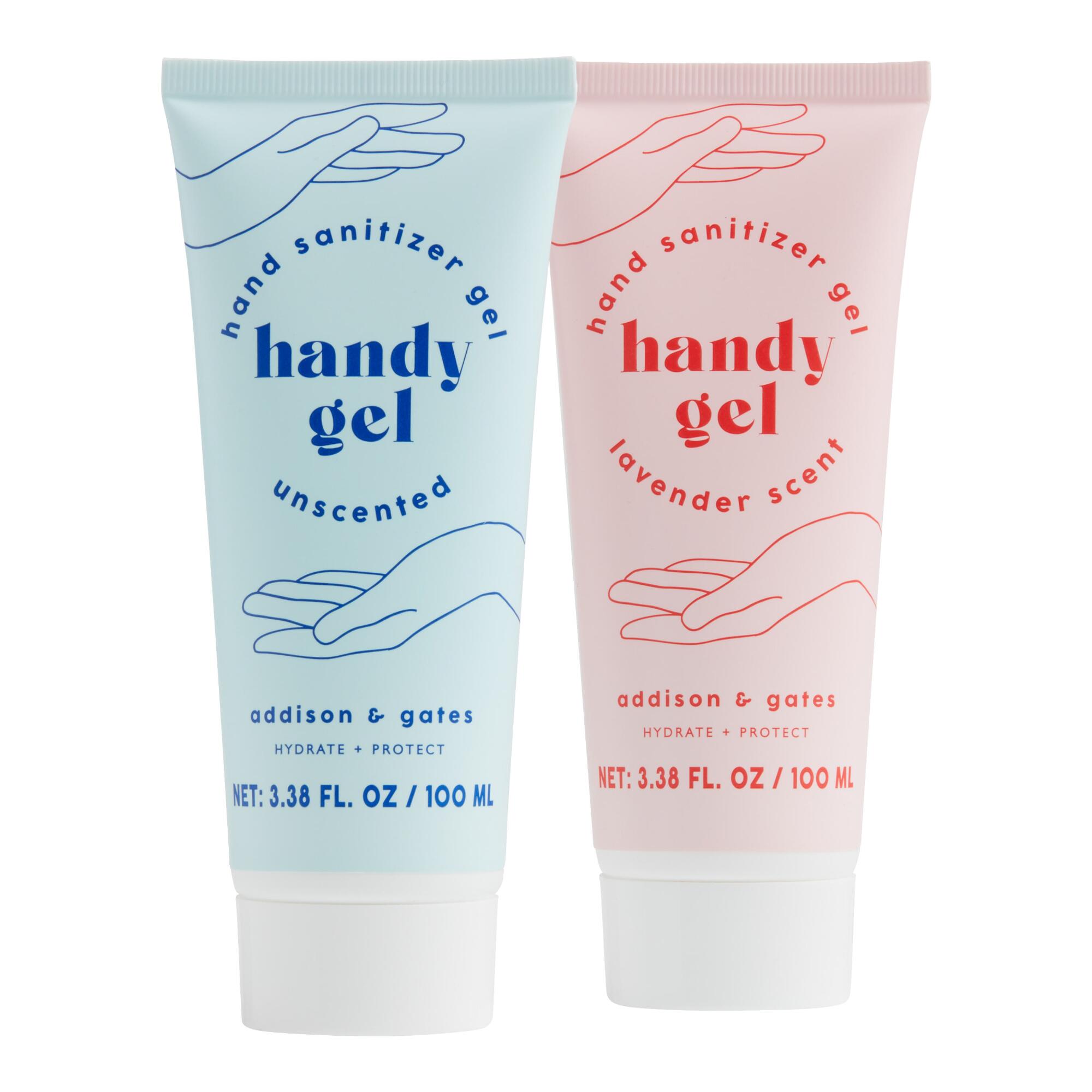 A&G Handy Gel Hand Sanitizer: Blue - Plastic by World Market
