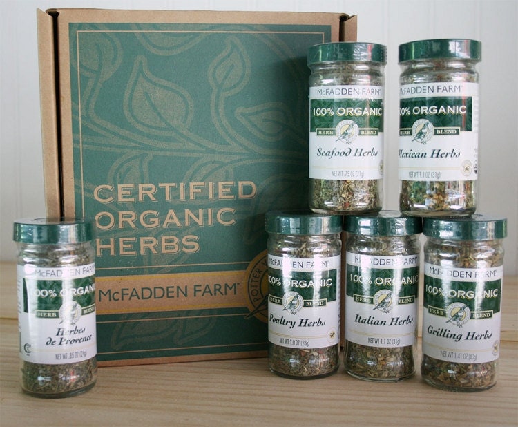 Organic Herb Blend Gift Box - Small