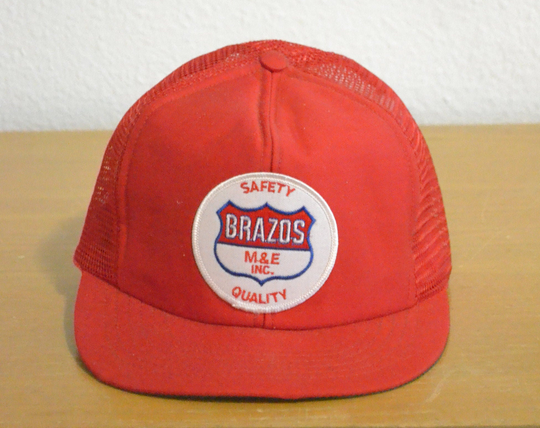 Vintage Brazos Safety Quality Trucker Hat | Made in U.s.a