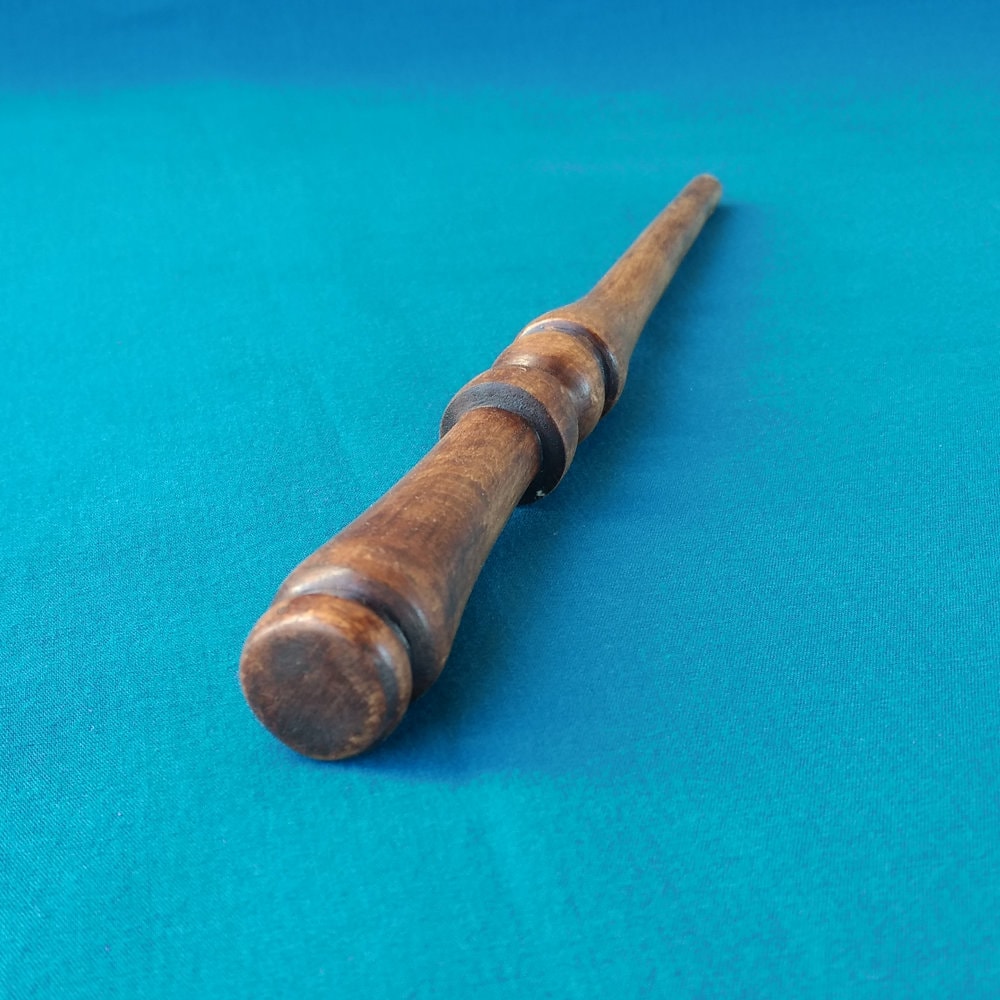 Small 9 Juniper Wand, Hand Carved Smooth, Larp, Cosplay, Halloween Costume, Magic, Pagan, Viking - Made & in The Usa
