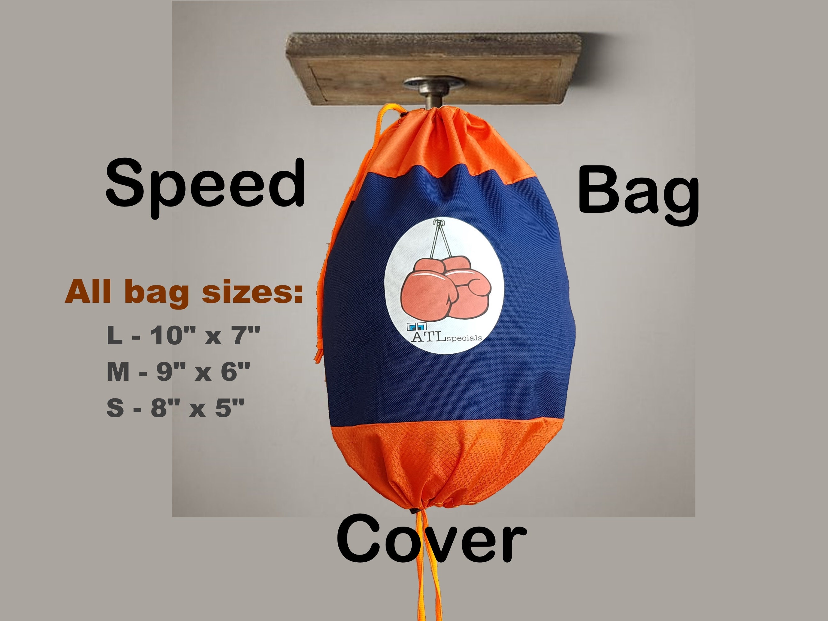 Speed Bag Cover, Waterproof Outdoor/ Indoor Cover For Protecting A Bag, Made Of High Quality Cordura Fabric, Uv Resistance