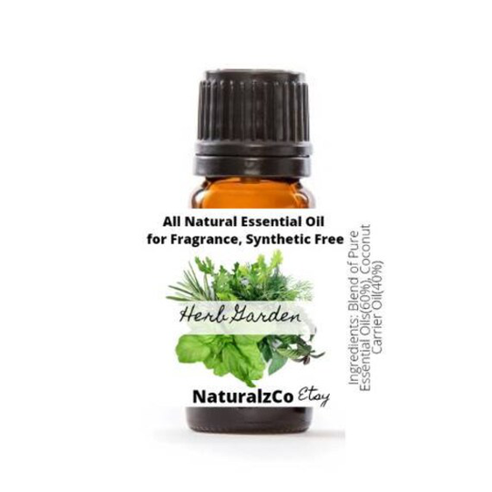 Herb Garden | Fresh Herbs Aroma For Scent Fragrance Oil All Natural Essential Blend Synthetic Free 10 Ml